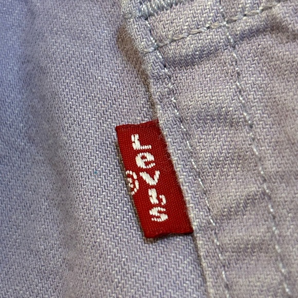 Levi's
501 High Rise Women's Colored Denim Shorts in Lavender - Picture 4 of 7